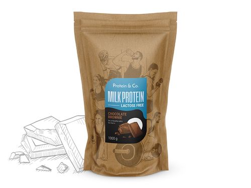 Protein&Co. MILK PROTEIN – lactose free Príchut´: Vanilla dream