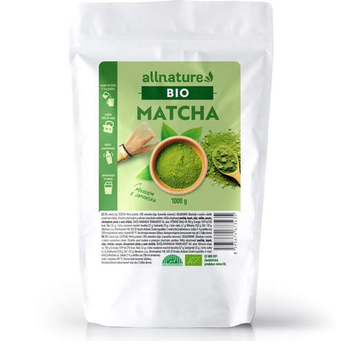 Allnature Matcha Tea Premium BIO 1000g