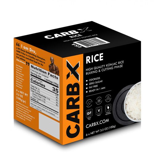 Carb X Slim Pasta Fitness ryža 600 g
