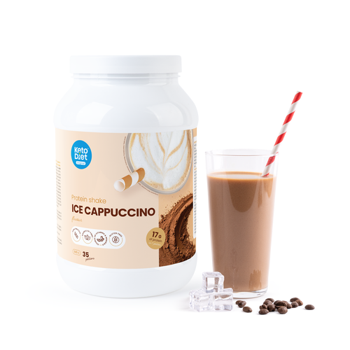 Proteínový nápoj – príchuť ľadové cappuccino (35 porcií)