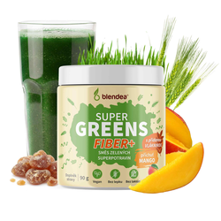 Blendea Supergreens Fiber+ Mango BIO 90 g