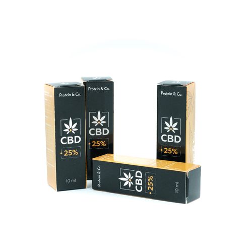 Protein&Co. Balíček 3 + 1 zadarmo CBD 25%