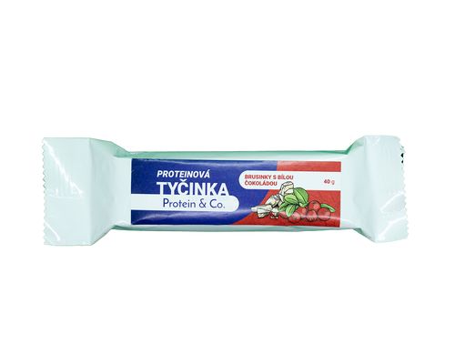 Protein & Co. Proteínová tyčinka - príchute Príchut´: Chocolate with peanuts 42 g