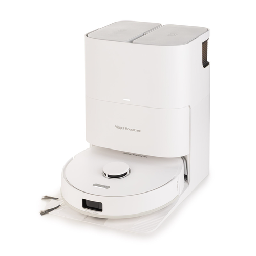Robotický vysávač na suché a mokré čistenie so samočistiacou stanicou s umývaním mopov SmartClean All-in-One-Station PRO Series