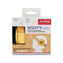 Alpine Muffy Baby Detské izolačné slúchadlá Farba: Žltá