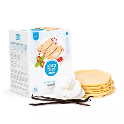 KetoDiet Proteínová panna cotta s príchuťou smotany a vanilky (7 porcií) - 100% keto diéta