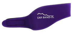Ear Band-it® Fialová Čelenka na plávanie Veľkosť čelenky: Velká (10 - 99 rokov)