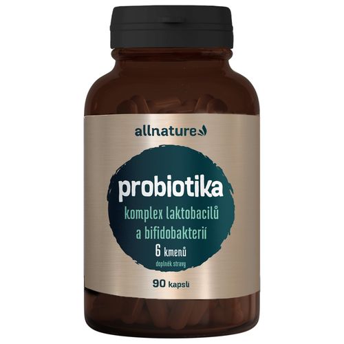Allnature Probiotiká Komplex laktobacilov a bifidobaktérií 90 cps.