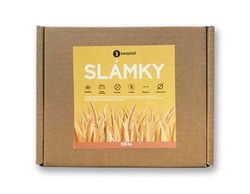 Slamky zo slamy 13 cm - 500 ks