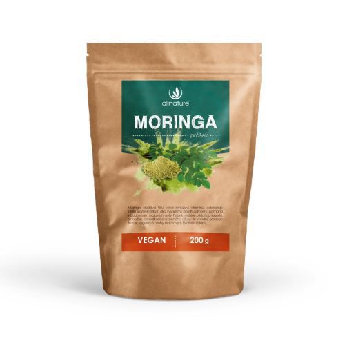 Allnature Moringa prášok RAW 200 g