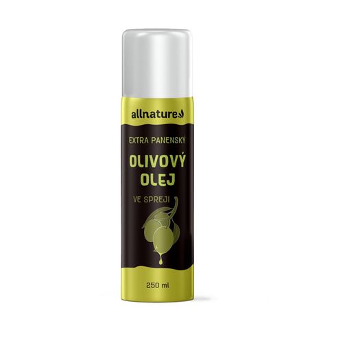 Allnature Olivový olej v spreji 250 ml