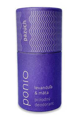 Ponio Levanduľa & mäta, prírodný deodorant 65g