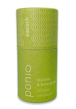 Ponio Tea tree & Lemongras, prírodný deodorant 65g