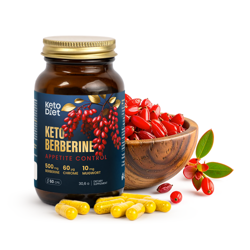 Keto berberín – stabilizátor chutí a prejedania (60 kapsúl)