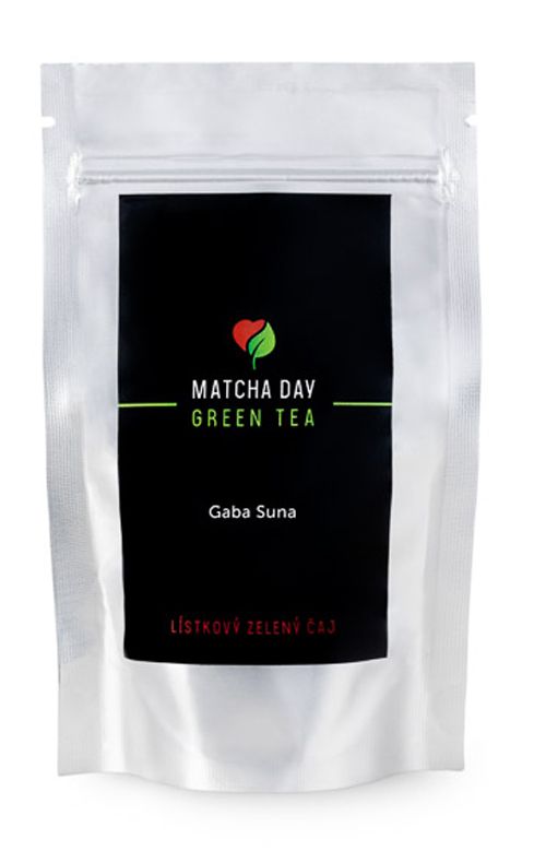 Matcha Day organický zelený lístkový čaj Gaba Suna 100g