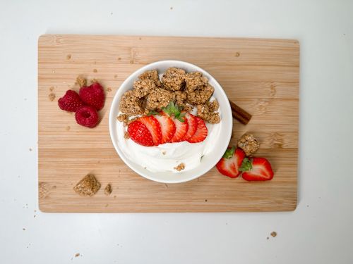 Proteínová granola so škoricou (4 porcie)