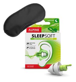Alpine SleepSoft & Maska na oči na spanie