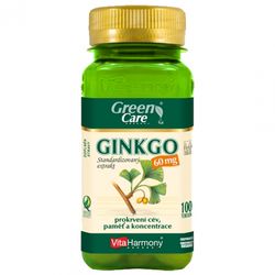 Ginkgo 60 mg. - 100 kapslí