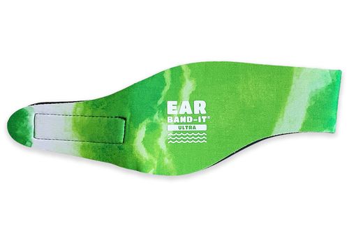Ear Band-It® Ultra batikovaná Zelená Veľkosť čelenky: Velká (10 - 99 rokov)